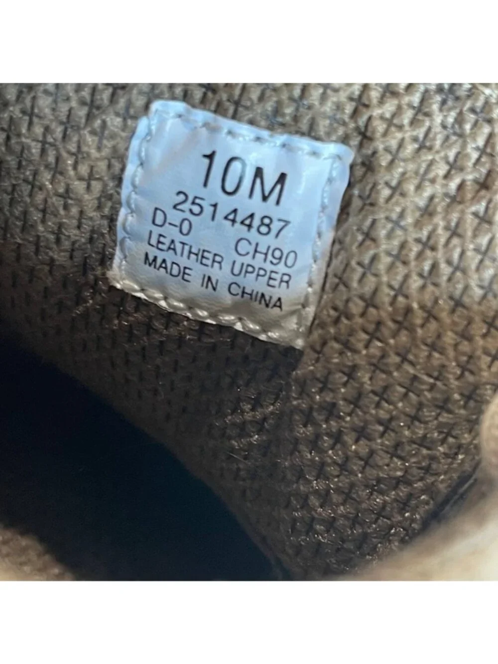 Stride‎ Rite Leather Oxford Shoes Boys Size 10M Tan Brogue Detailing Lace Up